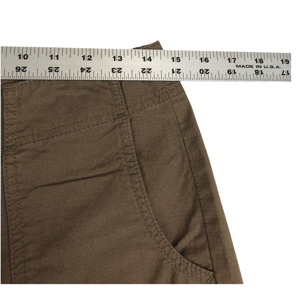 Eddie Bauer Mercer Fit Brown Ripstop Cargo Shorts Womens 4 New Outdoor Hiking - Picture 7 of 10